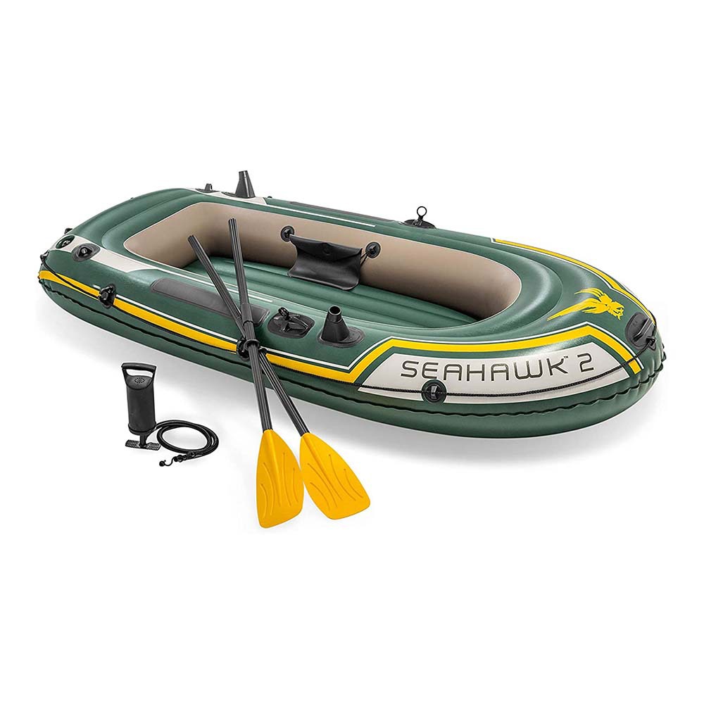 工厂定制 野外防汛耐磨钓鱼充气橡皮艇 加厚4人漂流充气船皮划艇