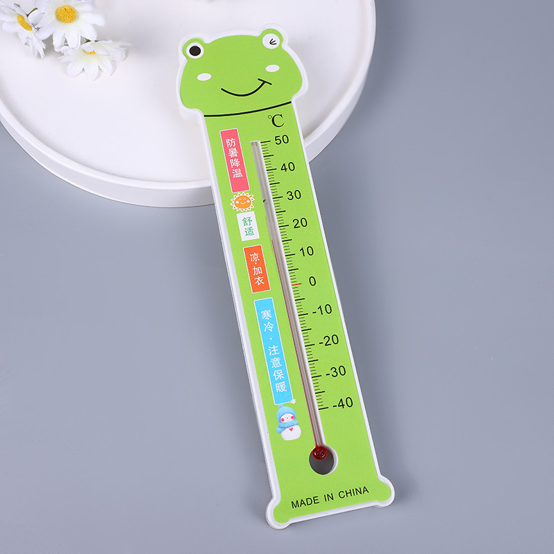 卡通彩色温度计室内 温度表两元店2元货源批发