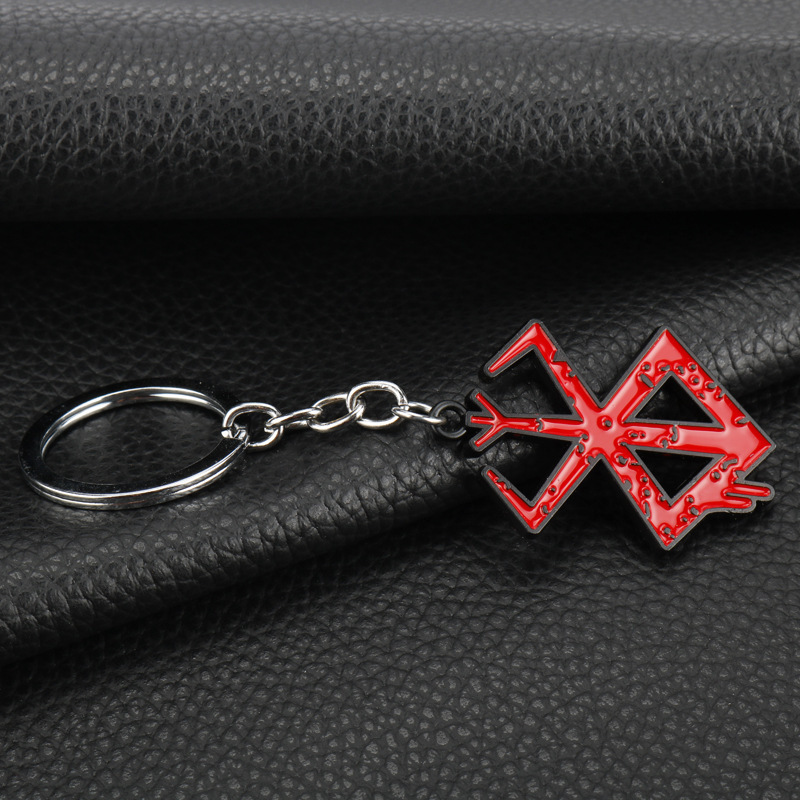 动漫游戏 剑风传奇烙印战士项链 剑风传奇标志钥匙扣饰品现货