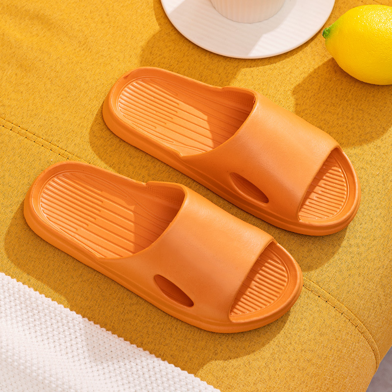 2022 New Home Slippers for Women Summer Non-Slip Shit Feeling Home Sandals Couple Bathroom Slippers Wholesale