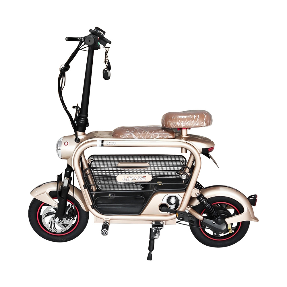 厂家货源迷你2轮电动自行车女士电动车上班代步车外贸出口