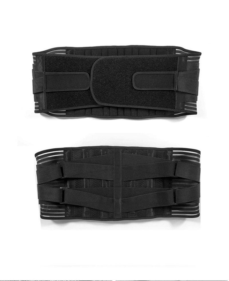 亚马逊运动防护腰带 健身保护腰带 透气加压训练带举重支撑束腰带