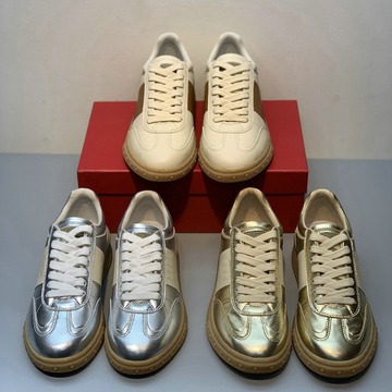 欧美风拼色印花羊皮运动鞋舒适轻便真皮小白鞋单鞋女鞋-阿里巴巴