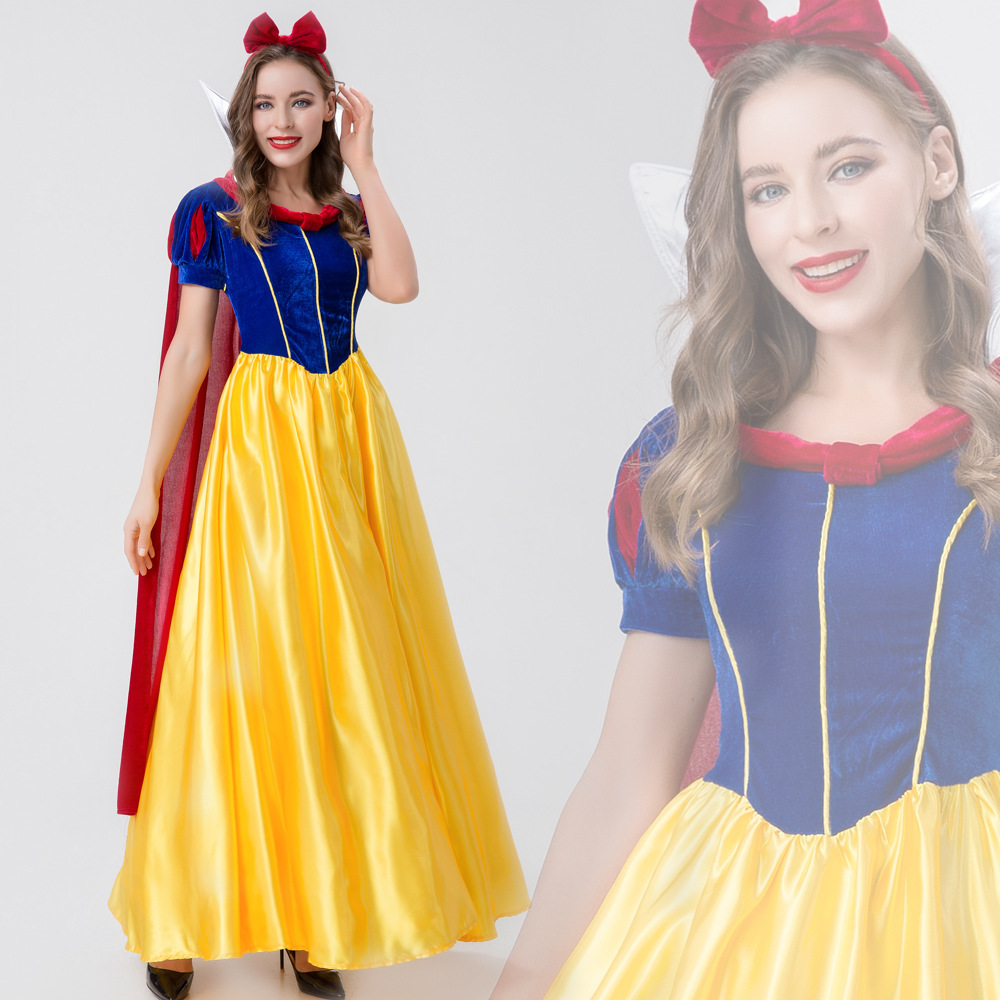 万圣节cosplay白雪公主 成人童话故事白雪公主话剧舞台演出服新品