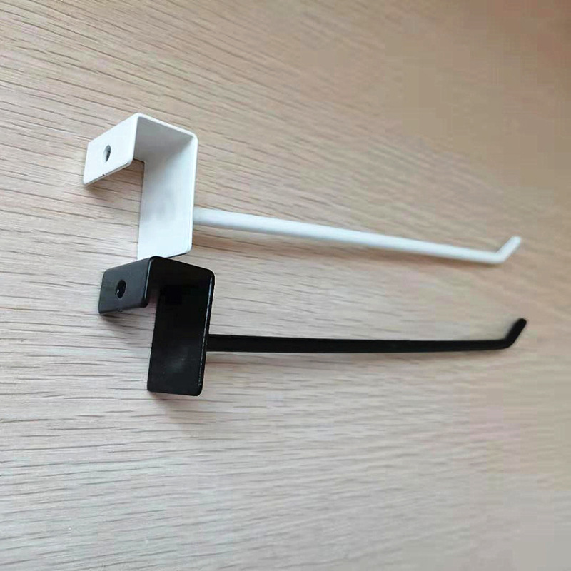 和广方管挂钩 货架挂钩 铁挂钩 展示架饰品柜手机配件卡方管勾