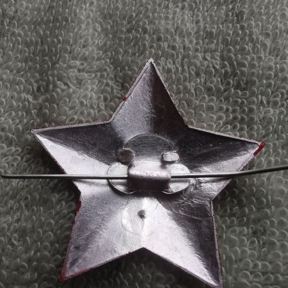 六五式红帽徽红领章三点红65式领章帽徽五角星帽徽怀旧收藏-阿里巴巴