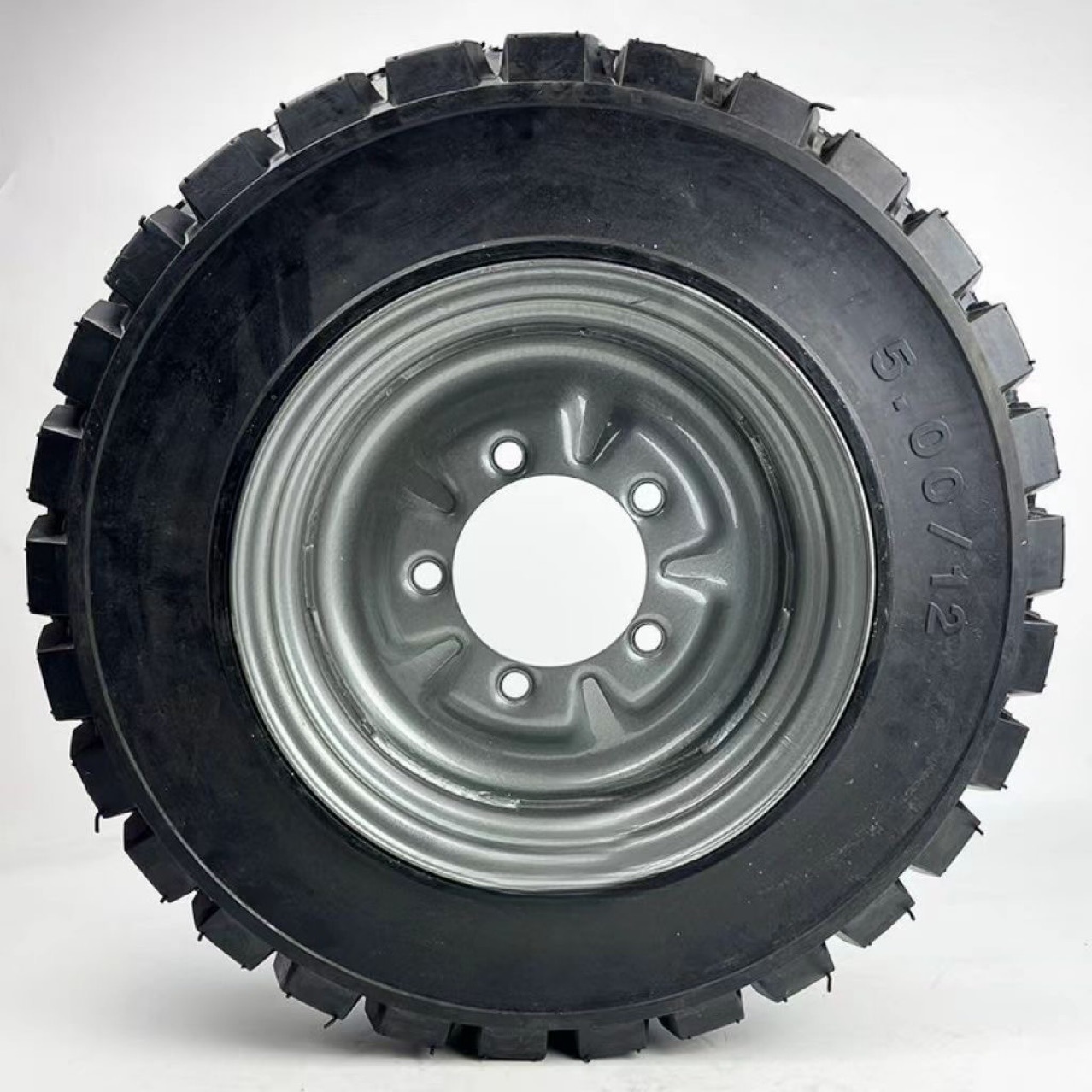 00-12橡胶实心轮胎 电动灰斗车实心轮 手推车老虎车防扎轮-阿里巴巴