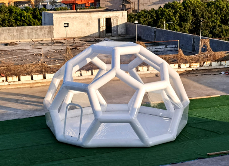 网红透明充气泡泡屋移动球形星空帐篷足球帐篷户外野营名宿度假屋