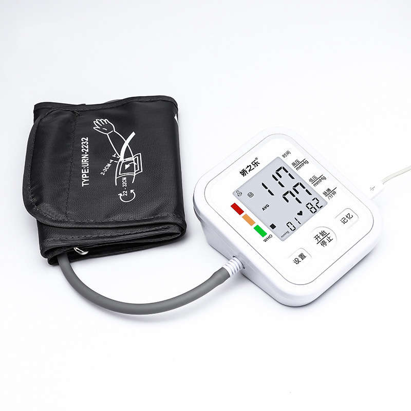 Household Electronic Sphygmomanometer Charging Voice Backlight Blood Pressure Measurement Blood Pressure Meter E-Commerce Foreign Trade Manufacturer