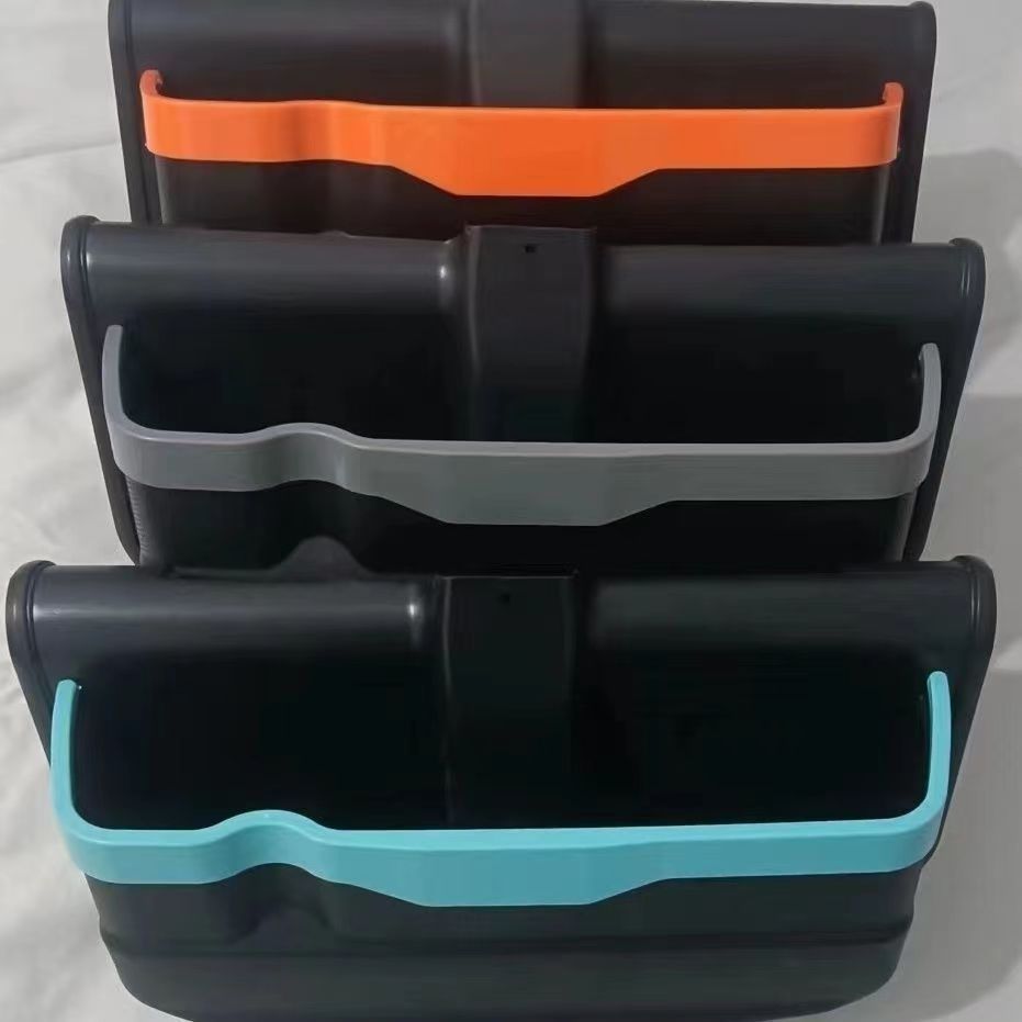 收纳箱三轮车前置储物盒车篓电瓶车改装加装存物箱快递车收纳盒跨