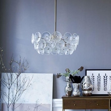 意大利美式轻奢气泡玻璃客厅吊灯 卧室餐厅设计师别墅样板间灯具