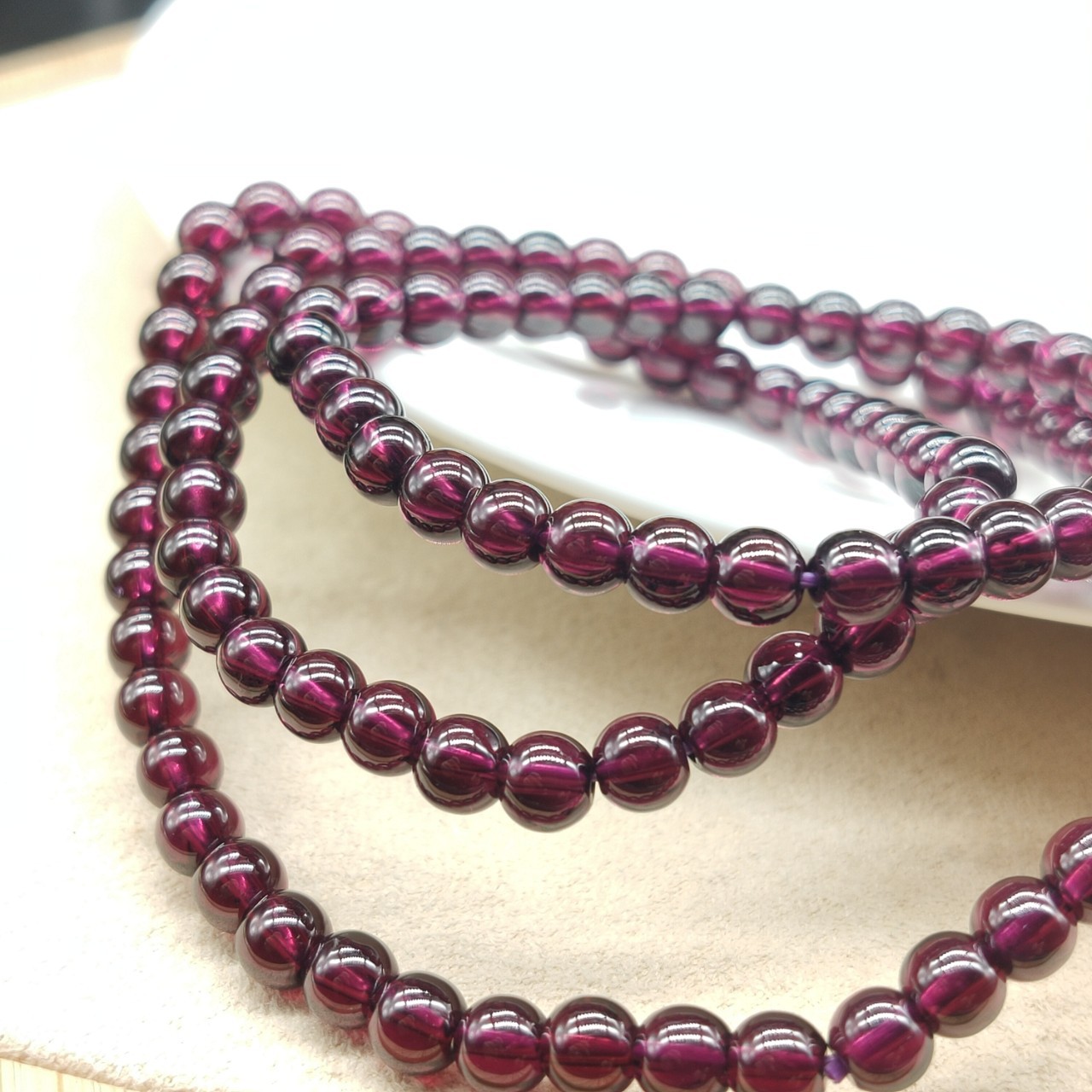 石榴石紫牙乌多圈5mm 好晶体-阿里巴巴