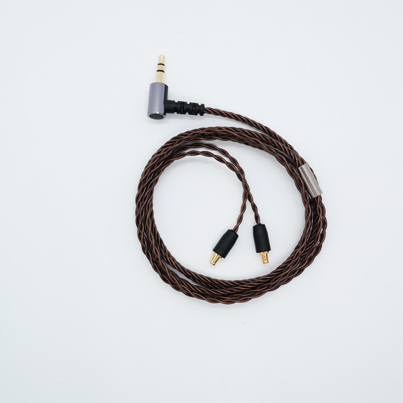 中山臻声无氧铜a2dc耳机升级线e50e70ls300cks1100耳机替换线带麦