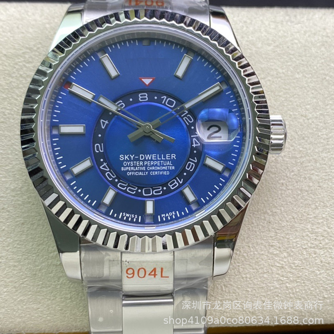 手表货源天行者一件代发sky系水鬼马克游艇9001机芯手表-阿里巴巴