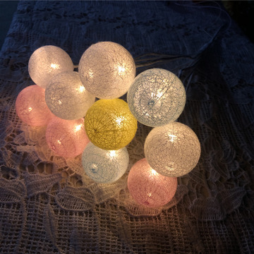 糖果灯球diy花艺资材抖音网红38节鲜花束包装材料装饰灯发光球