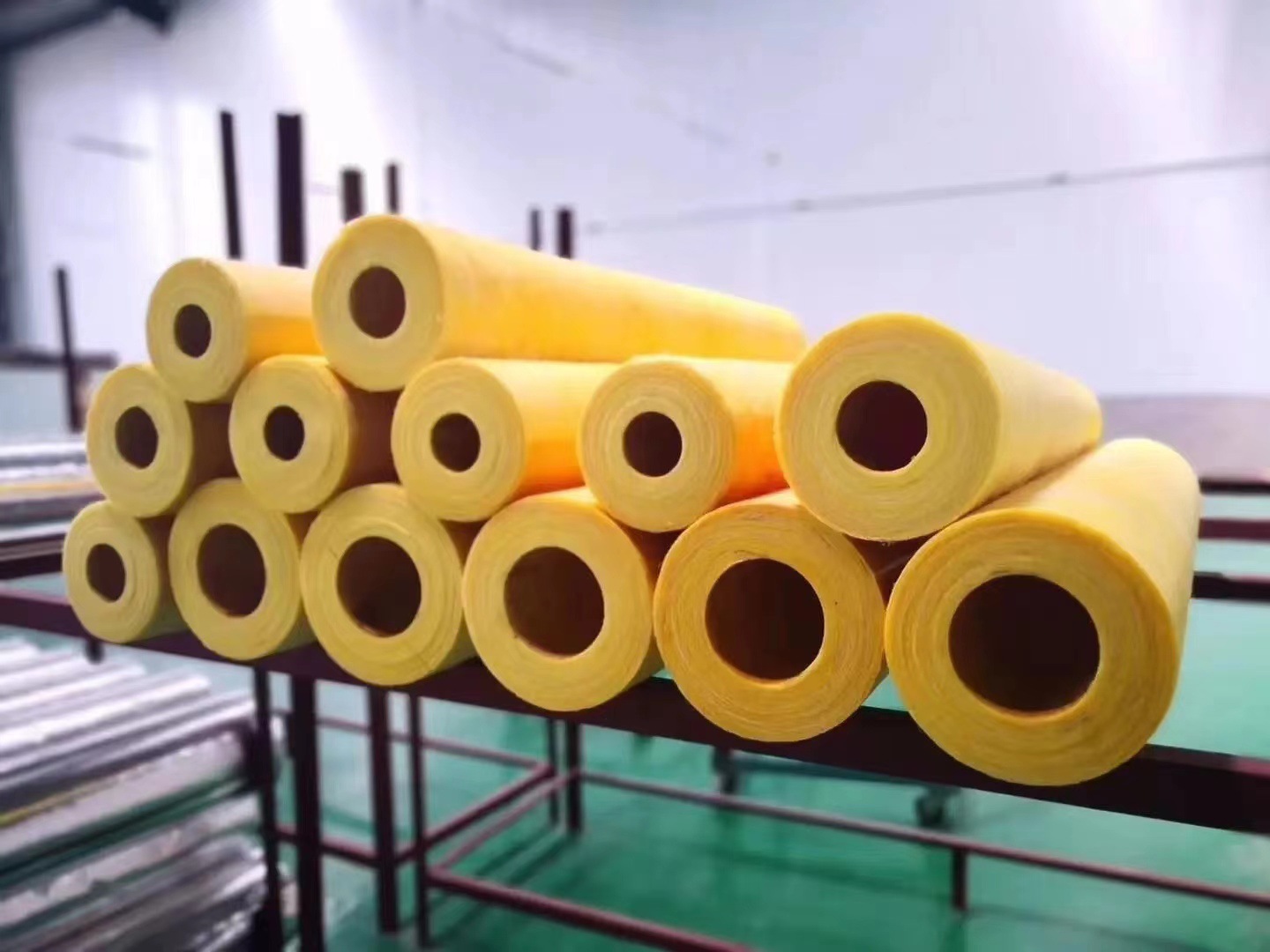 岩棉管壳蒸汽管道锅炉岩棉保温管耐高温隔热防水憎水