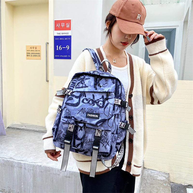 Casual Bag This Year Popular Large Capacity Fashionable Stylish Men's and Women's Backpacks 2021 New Trendy Korean Style Schoolbag Backpack