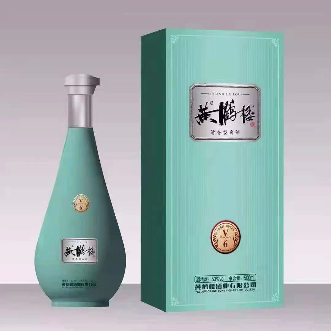 黄鹤楼清香型白酒v6湖北特产酒宴请酒婚庆酒53度500ml-阿里巴巴