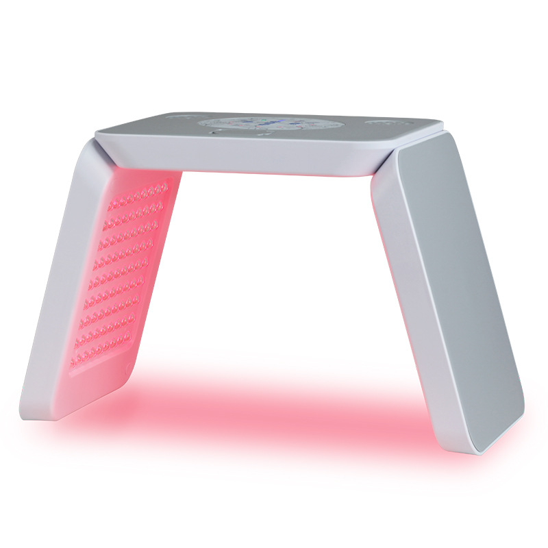 折叠led红蓝光谱仪面部冷喷雾补水七色彩光子嫩肤仪器美容面罩机