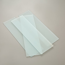 厂家直供2.0m超薄强化玻璃长方形钢化玻璃diy相框十字绣裱框玻璃
