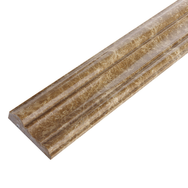 天然线条啡网深啡芬兰金啡石线踢脚线大理石门洞门套窗套垭口石材