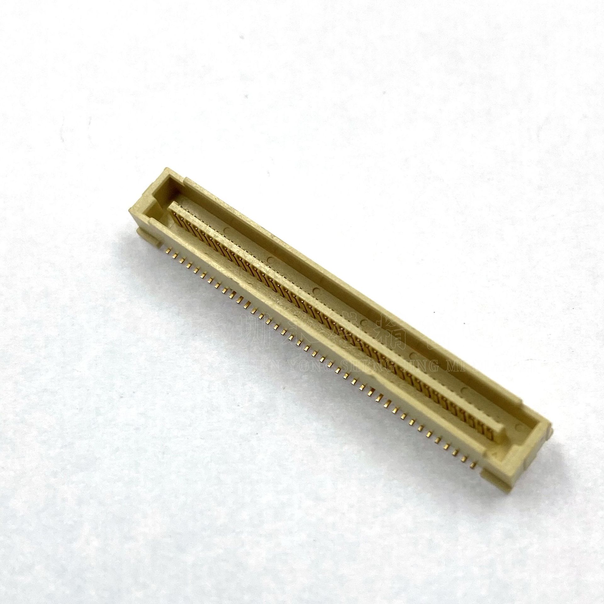 板对板连接器 80pin 间距0.8mm 高度h=4.6mm 公座 金脚可代替泰科
