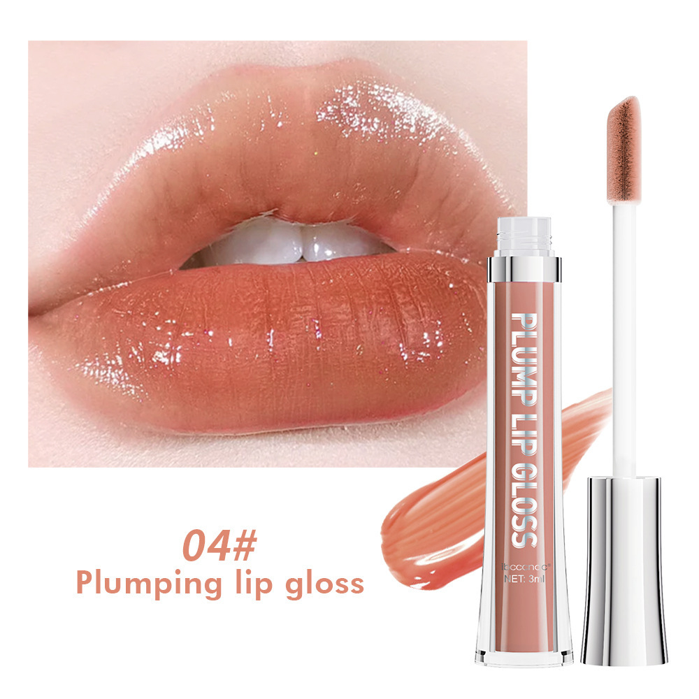 Ibcccndc New Dudu Lip Gloss Lightweight Lip Balm Colored Glass Mirror Liquid Big Mouth Lip Gloss