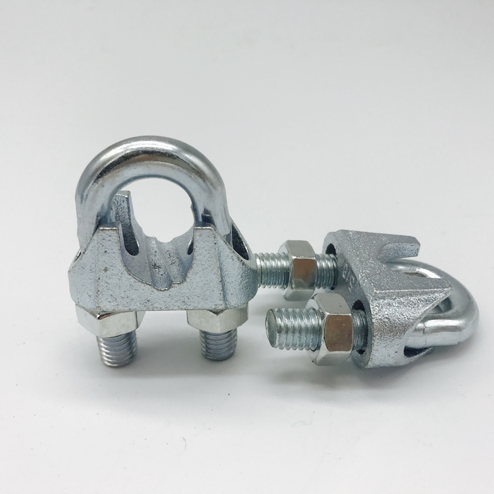 美式玛钢卡头钢丝绳卡头u型绳夹头厂家直供卡子卡扣