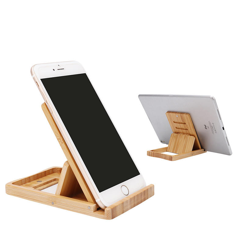 木质手机支架创意懒人支架手机底座家用多功能手机底座平板支架