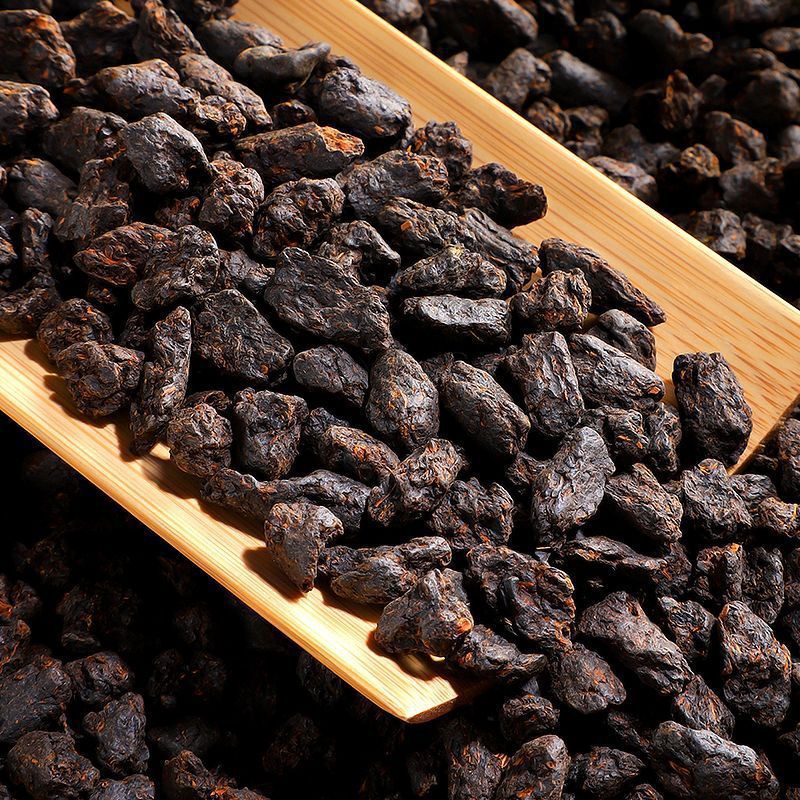 碎银子糯米香熟普洱茶云南古树普洱散茶陈年茶化石茶叶500g-阿里巴巴