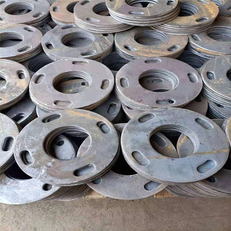 我厂供应电杆底座法兰盘 法兰底座 电杆法兰 电杆底座法兰