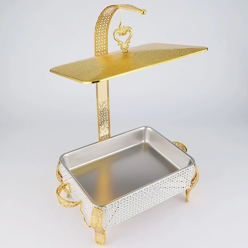 布菲炉酒店不锈钢自助餐炉花边保温菜炉餐厅暖菜炉吊盖酒精吊炉