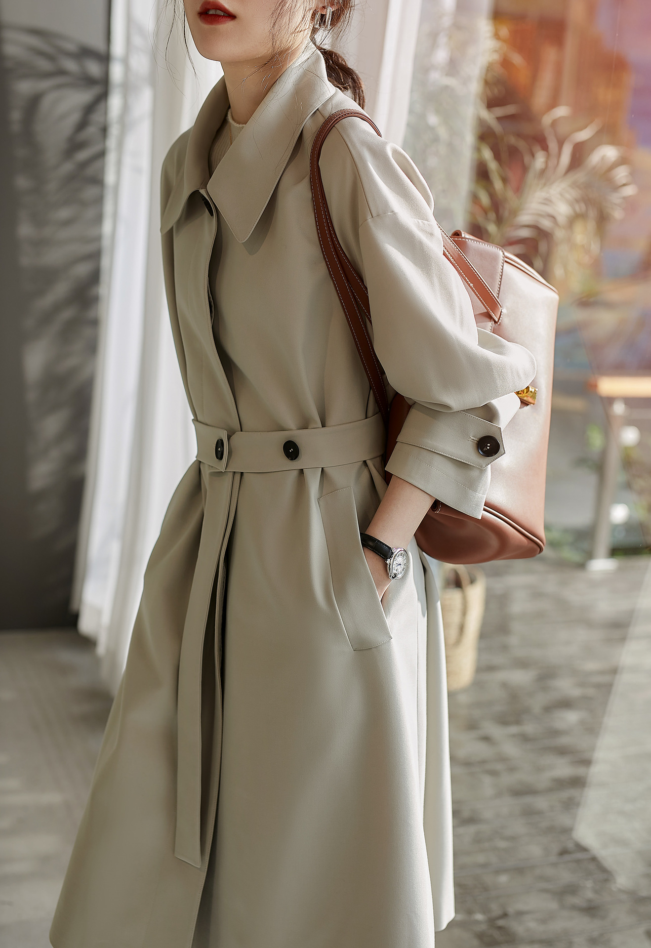 新款新款风衣图片