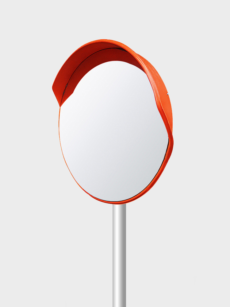 道路广角镜800转角镜马路室外反光镜80cm十字路口拐弯镜凸透镜