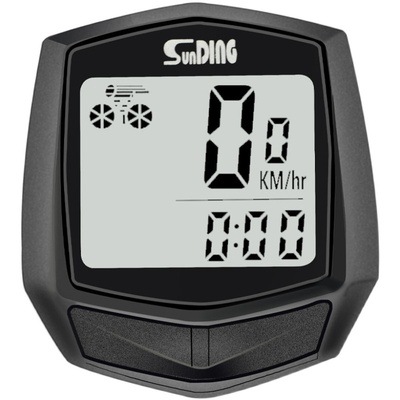 通用公路山地自行车防水码表迈速表记速器里程公里表跨境专供代发