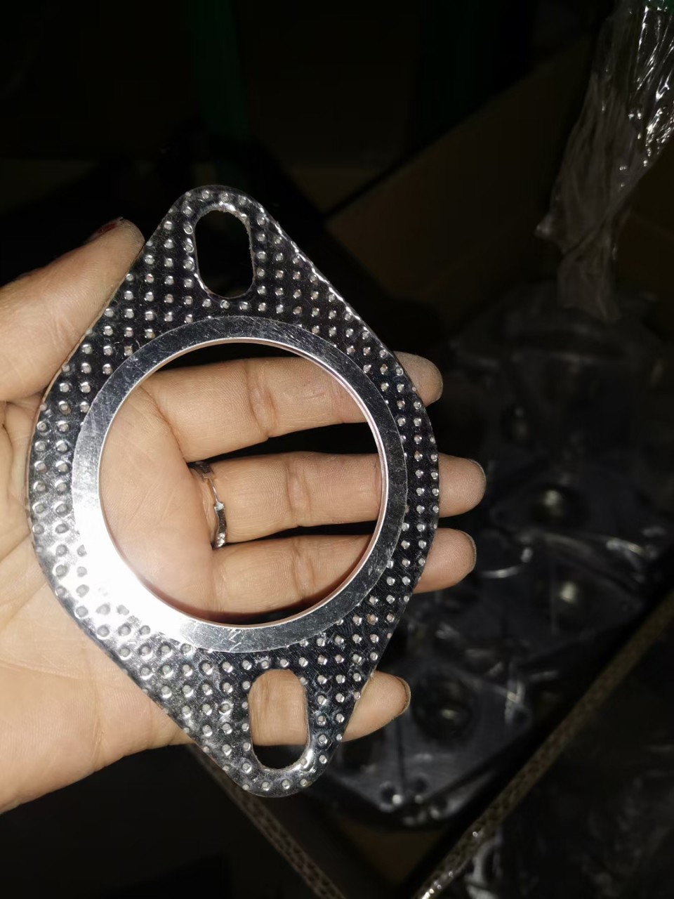 汽车摩托车消声器排气管接口垫适用于别克雪佛兰福特丰田本田尼桑