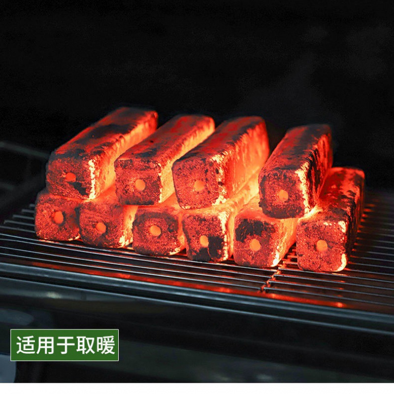 烧烤木炭商用烧烤碳竹炭无烟高温炭耐烧取暖炭烤火炭钢炭