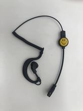 亨利达mimi迷你小型对讲机耳机线耳麦耳挂式通用型单孔Type-c接口