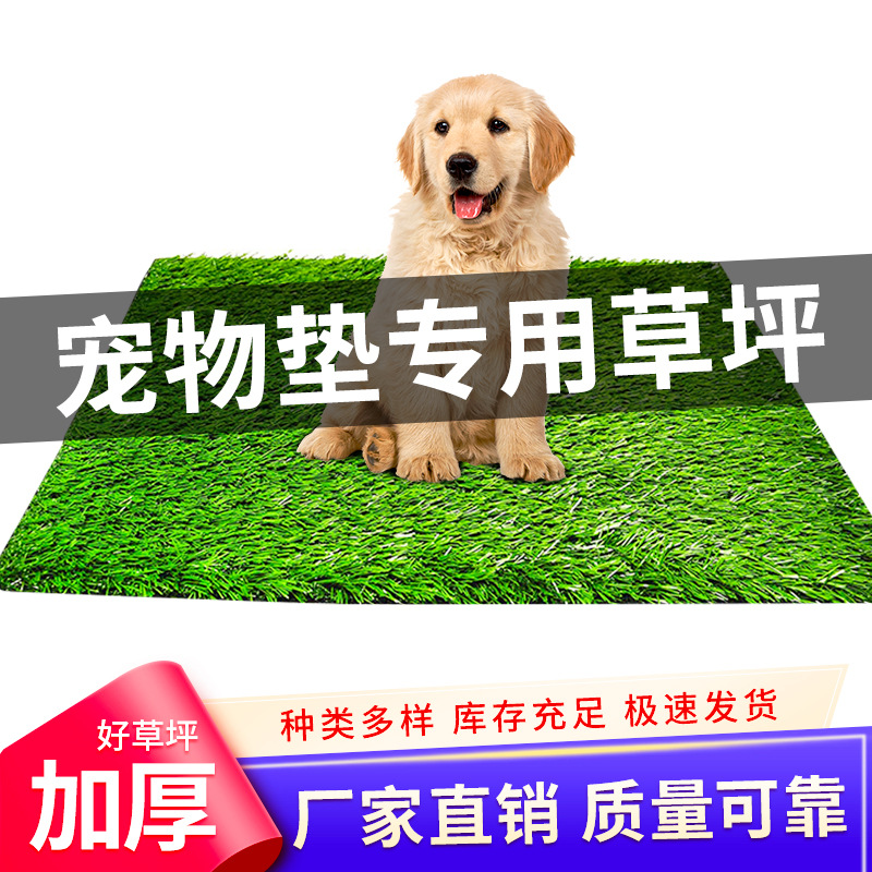 Pet Pad Simulation Emulational Lawn Plastic Fake Turf Outdoor Floor Mat Decorative Artificial Lawn Carpet Waterproof