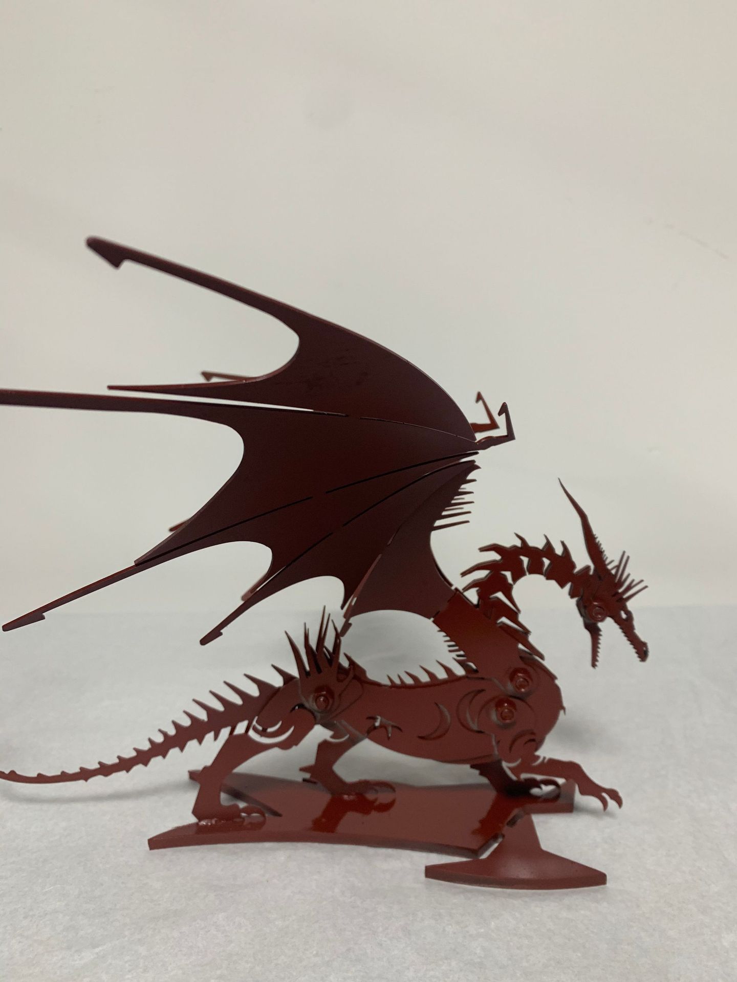 金属拼装机械模型喷火龙玩具3d立体摆件(巳组装好)