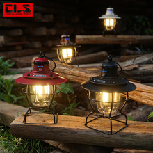 CLS新款户外露营灯LED手提灯野营复古小马灯营地装饰氛围吊灯