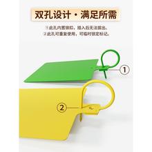 物流吊牌快递挂签塑料快运壹米滴答扎带封条一体标牌挂牌送检标智