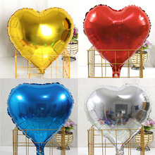 单个24寸心形铝膜气球节日派对生日气氛布置婚庆婚房开业场景装饰