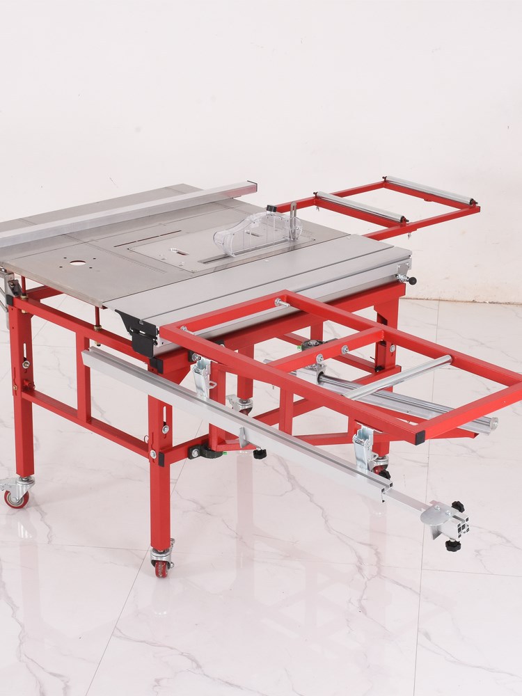 省功夫木工台锯推台锯工具装修无尘锯组合多功能锯台子母锯摇臂