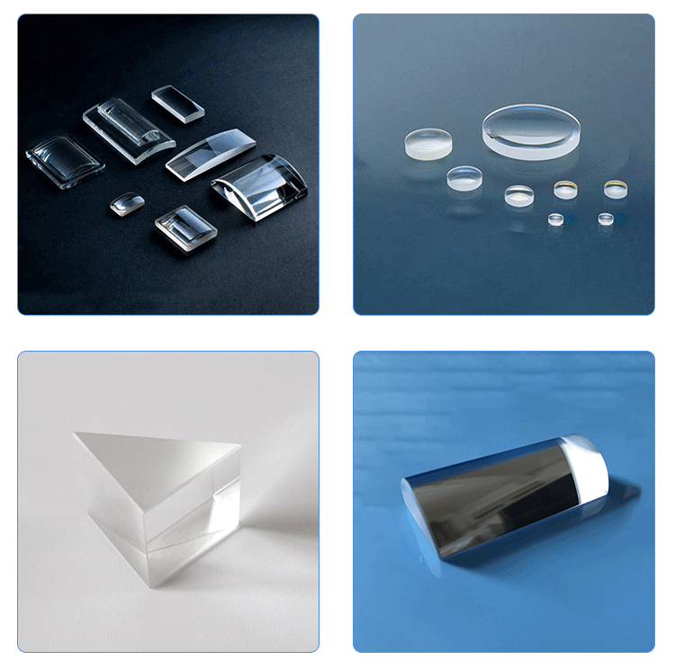 比兴兹凹面镜平凹透镜双凹透镜激光投影仪镜片凹凸生产厂家