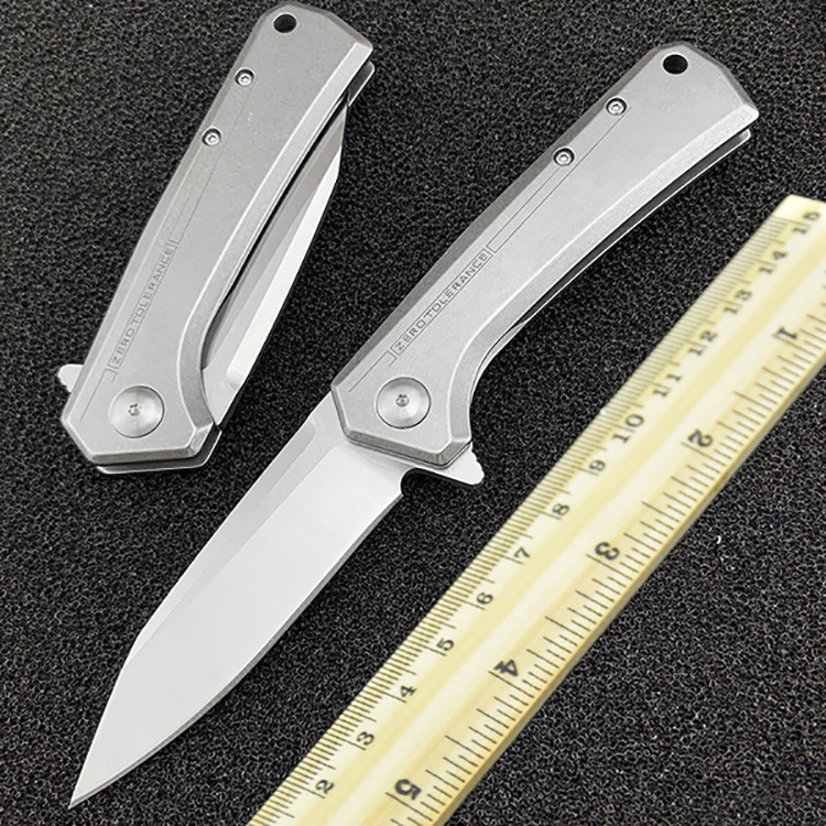 户外小刀zt0808钢柄战术折刀高硬度随身野营生存刀守猎刀折叠刀