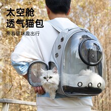 猫包外出便携太空舱宠物背包狗双肩大容量外带猫书包夏天猫咪用品