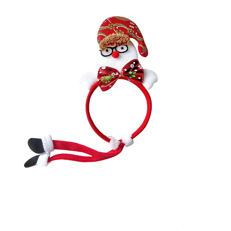 New Christmas Headband Old Snowman Deer Head Buckle Adult and Children Party Gathering Dress up Hairband Decoration Wholesale