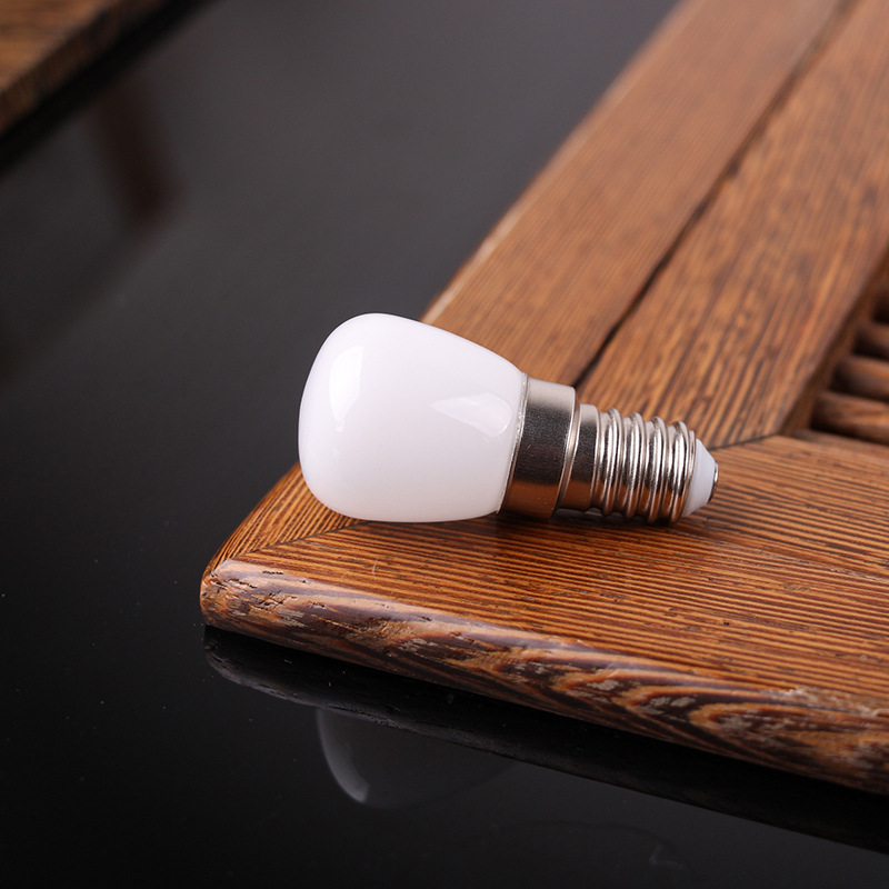 冰箱灯泡st28奶白迷你小灯泡e14小螺纹小夜灯暖光源led灯丝灯跨境