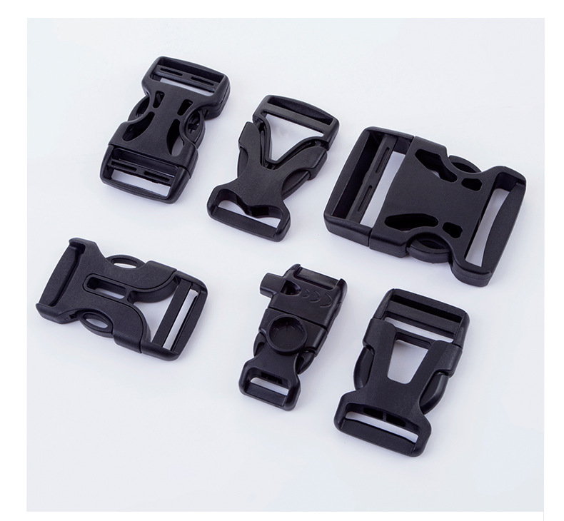 厂家批发塑料插扣 黑色pom箱包扣 腰包卡扣 新款背带扣 子母扣具